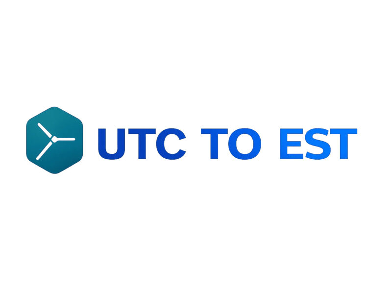 UTC to EST